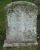Gravestone of Martha M. Alexander Jones (1839-1889) wife of Almeron Alvin Jones (1835-1899)