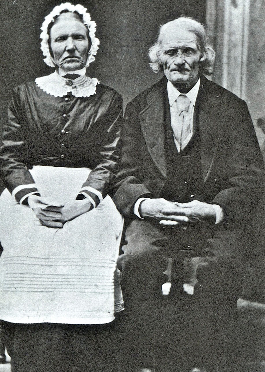 Ole Throndsen Trstad Ellingbe and Ingeborg Andresdotter Ellingbe